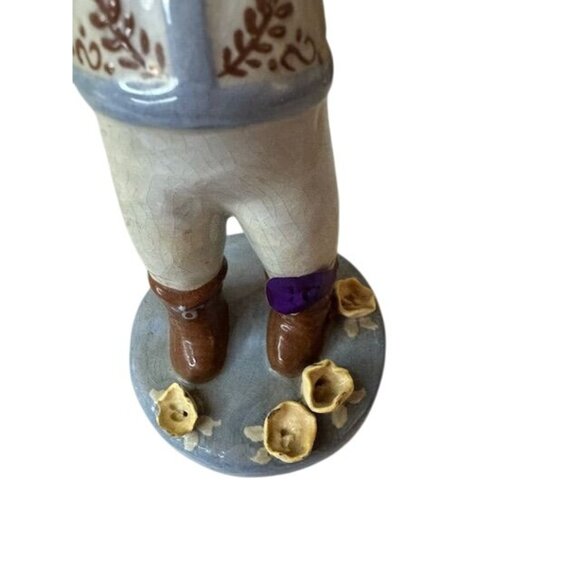 Vintage Squire Ceramics Hand Decorated Figurine By Zaida - Picture 3 of 5